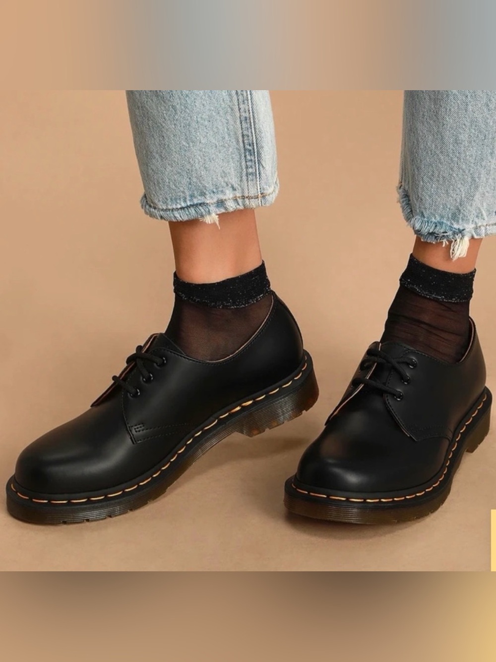 Dr Martens 1461 Smooth Leather Oxford Shoes - Picture 3 of 8